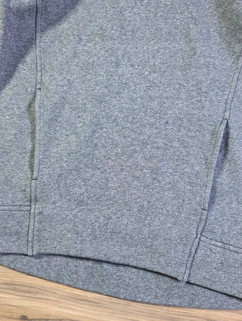 Lululemon Technical Pullover Hoodie Crossover Hood Gray Size 4 Athleisure